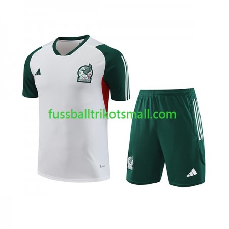 Mexiko Kinder Weiß Trainingsshirts 2023-2024